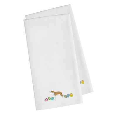 Cotton Embroidered Tea Towel Kitchen Towel