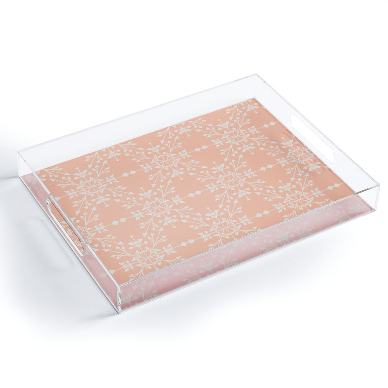 Decara Plastic / Acrylic Tray, 1" H x 8" W x 6" L