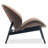 Bernhardt Jett Fabric Chair, Brown-126937381