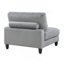 Ensemble modulaire 6 pièces 6 pièces Modular Velours côtelé gris 3X Fauteuils