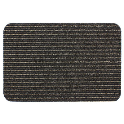 Infinity Doormat Non-Slip Striped Doormat