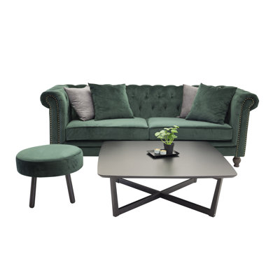Neill Velvet Living Room Set