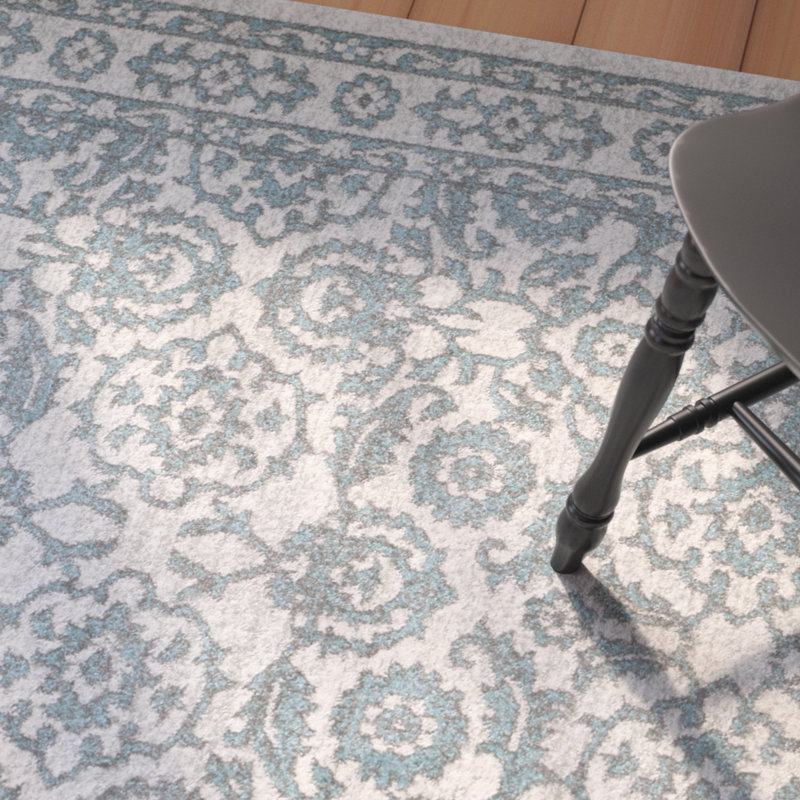 Tapis oriental performance Porterdale, Carré 9 pi