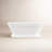 59" x 30" Freestanding Soaking Acrylic Bathtub-81515716