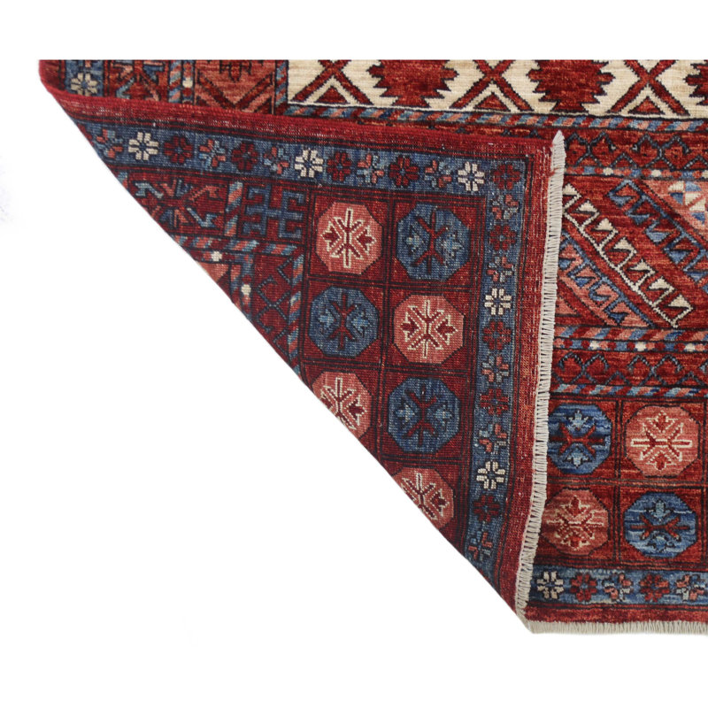 One-of-a-Kind 6' X 8'11" Hand Knotted Area Rug