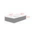 Table basse rectangulaire moderne et minimaliste
