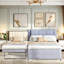 Lit plateforme avec lit gigogne multifonctionnel Velin Upholstery-486909480