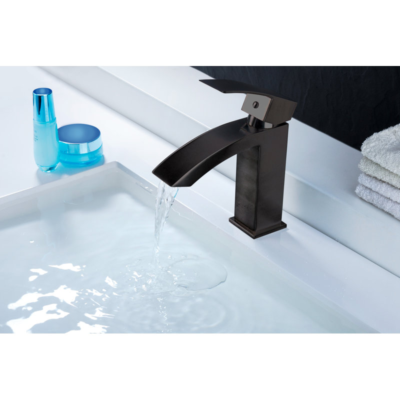Revere Series Single-Hole Single-handle Bathroom Faucet, Oil Rubbed Bronze