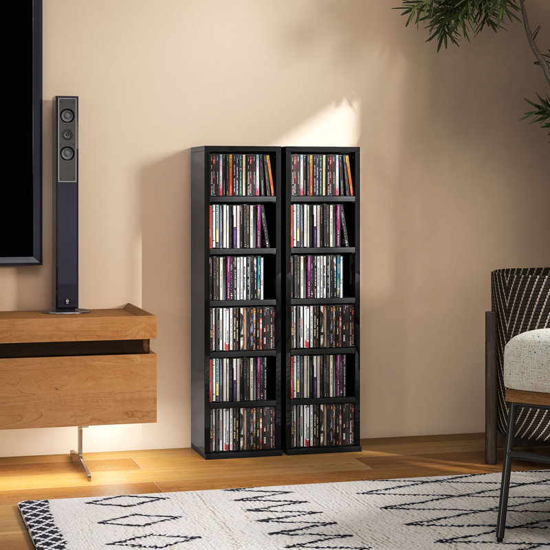 88.5cm H Media Shelves