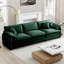 Canapé modulaire Mid-Century 3 places avec 2 accoudoirs et 3 coussins décoratifs-1284562657