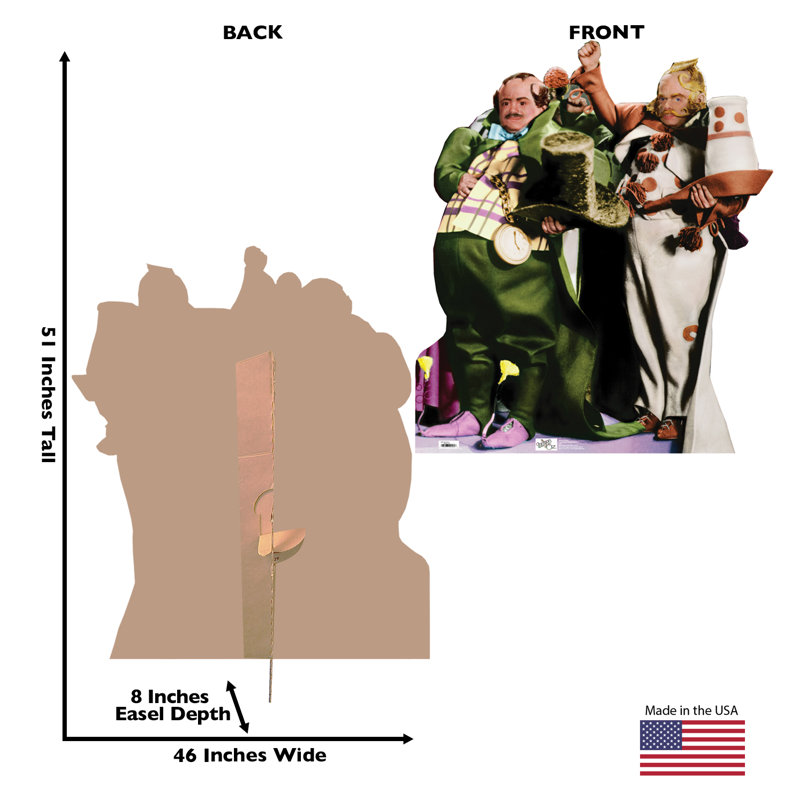 Life-Size Wizard of Oz Munchkins Cardboard Standup
