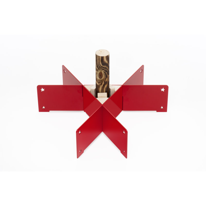 Christmas Tree Stand, Red