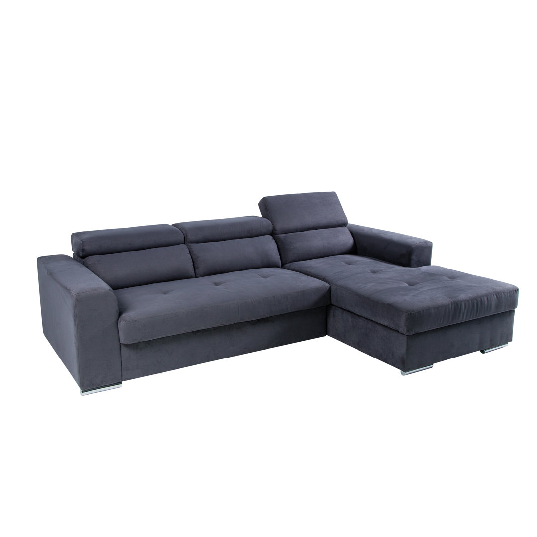 Ecksofa Louaine mit Bettfunktion