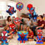 Ballons de décoration Spiderman, 10 pièces de ballons Spiderman