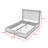 Mineola Upholstered Velvet Standard Bed-2074310048-2074310049