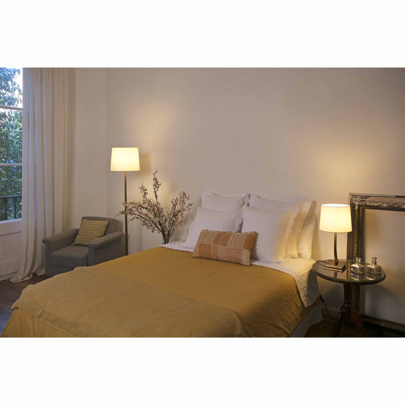 Hagen Metal Arched Lamp, Gold