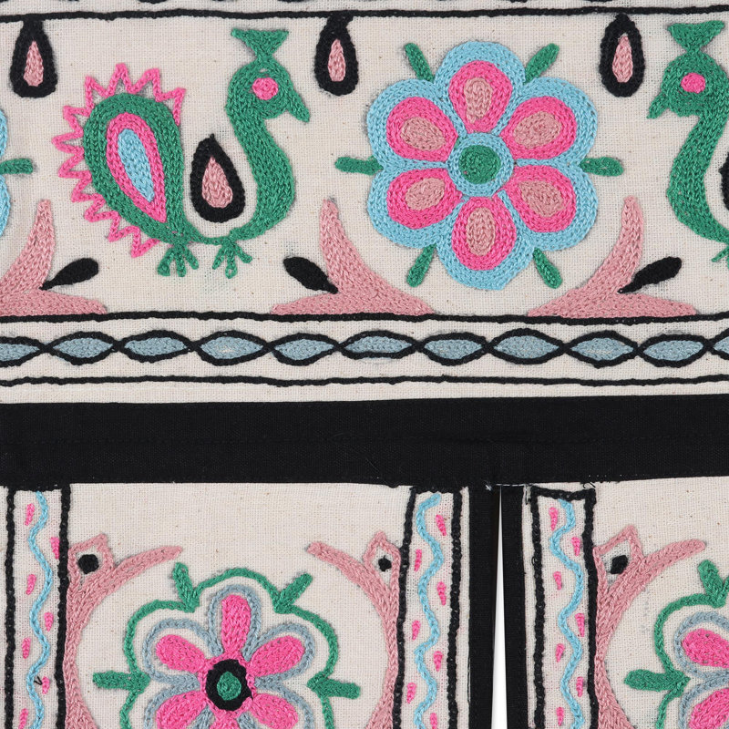 Handmade Boho Plants & Flowers Fabric Wall Decor