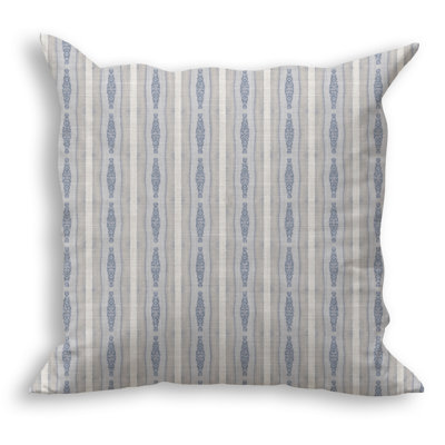 Geometric Outdoor Reversible Throw Pillow