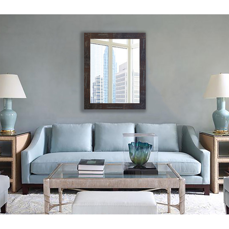 Fyllia Engineered Wood Flat Mirror, 48" H x 36" W