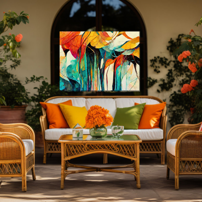 Art sur toile d'extérieur éblouissant