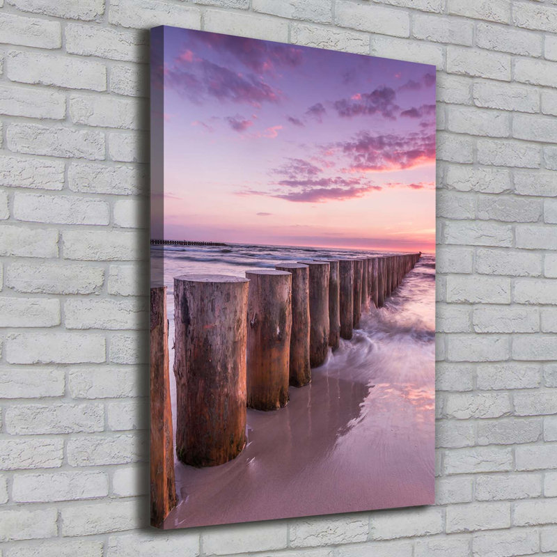 Breakwater - Wrapped Canvas Print