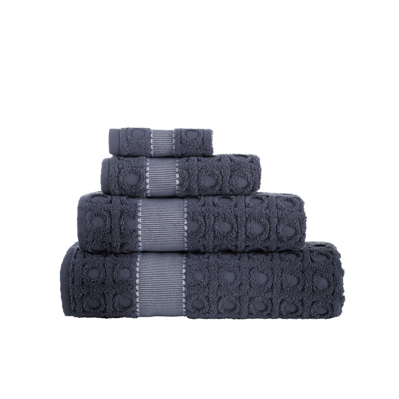 Essuie-mains 2 pièces Brooks Brothers, Anthracite