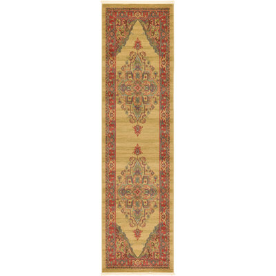 Tapis oriental brun clair Eesi