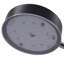 Lampe à pince DEL, lampe de lecture à col-de-cygne flexible, blanc froid 4000K, lampe de travail oculaire noire pour bureau, bibliothèque, chevet, établi, homologué ETL