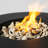 Propane Gas Fire Pit Table, 50000 BTU Round Steel Fire Pit