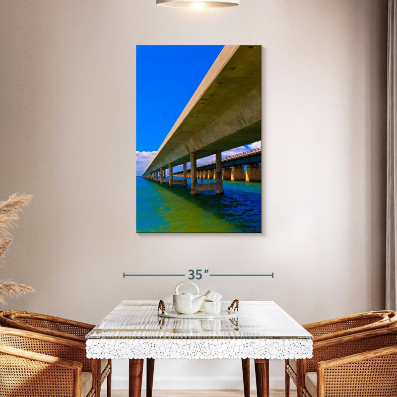 Lilie Seven Mile Ocean Bridge, H 45 po x l 30 po
