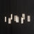 8 Lights Modern Perceus Kitchen Island Chandelier Rectangle Base Warm Light Dimmable