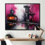 Machines sur toile Magenta-45768351-45768356