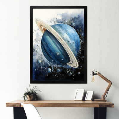 " Sapphire Saturn Cosmic Wonder II "