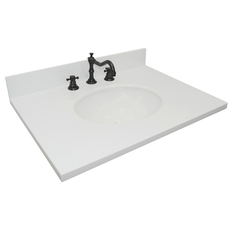 Plateau de meuble-lavabo 31 po