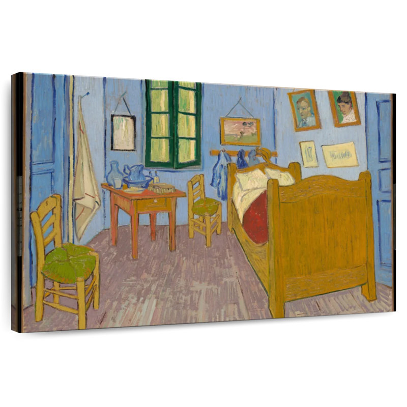 Chambre à coucher à Arles, H 26 po x l 39 po