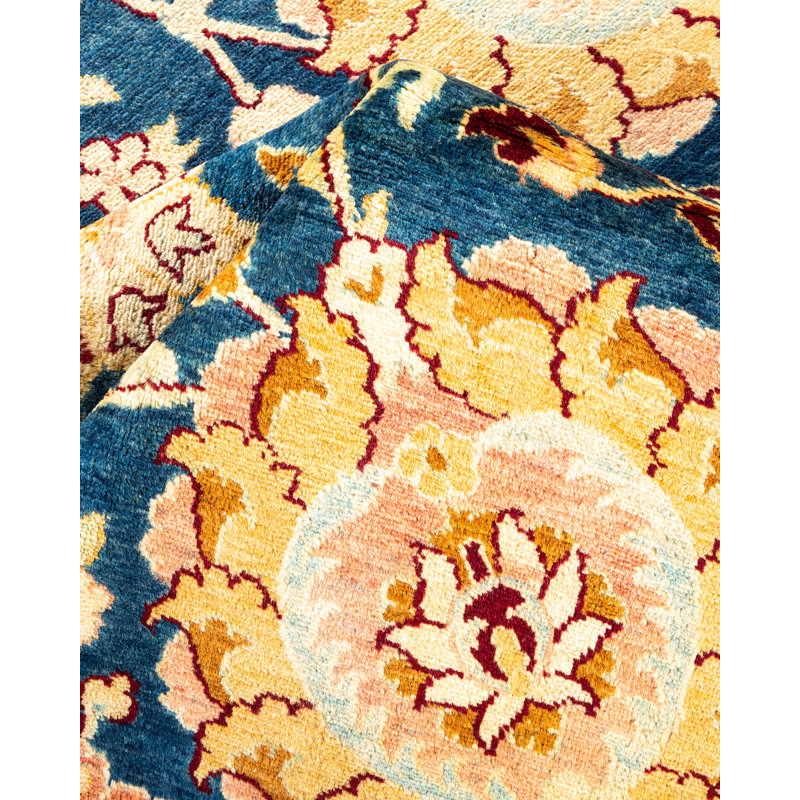 Classic One-of-a-Kind 6'1" x 8'10" Hand Knotted Area Rug
