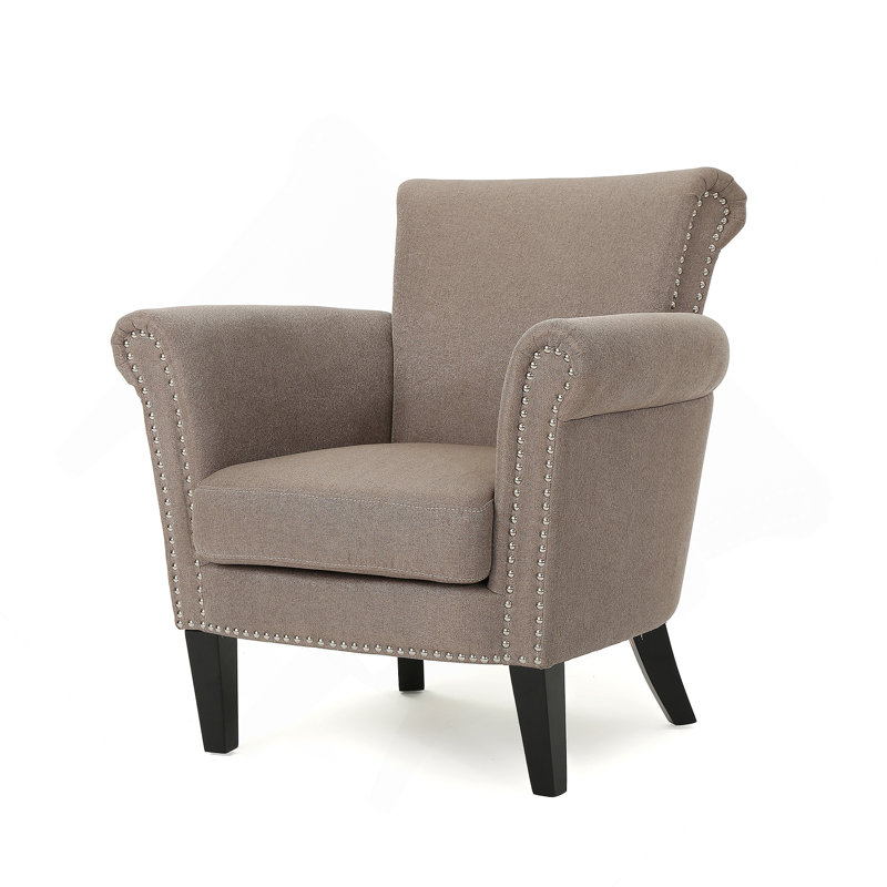 CLUB CHAIR, Light Coffee