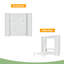 Lit escamotable mural Murphy avec portes de rangement-114248002