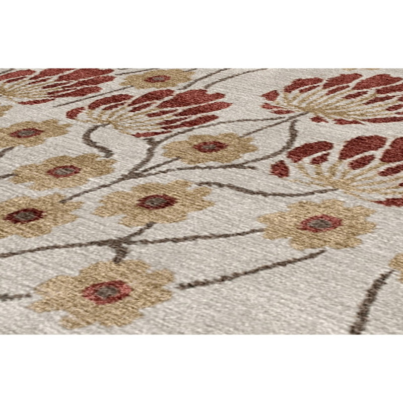 Floral Area Rug, Runner 2'6" x 8'