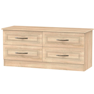 Fully Assembled Hawthorn 4 Drawer Chest