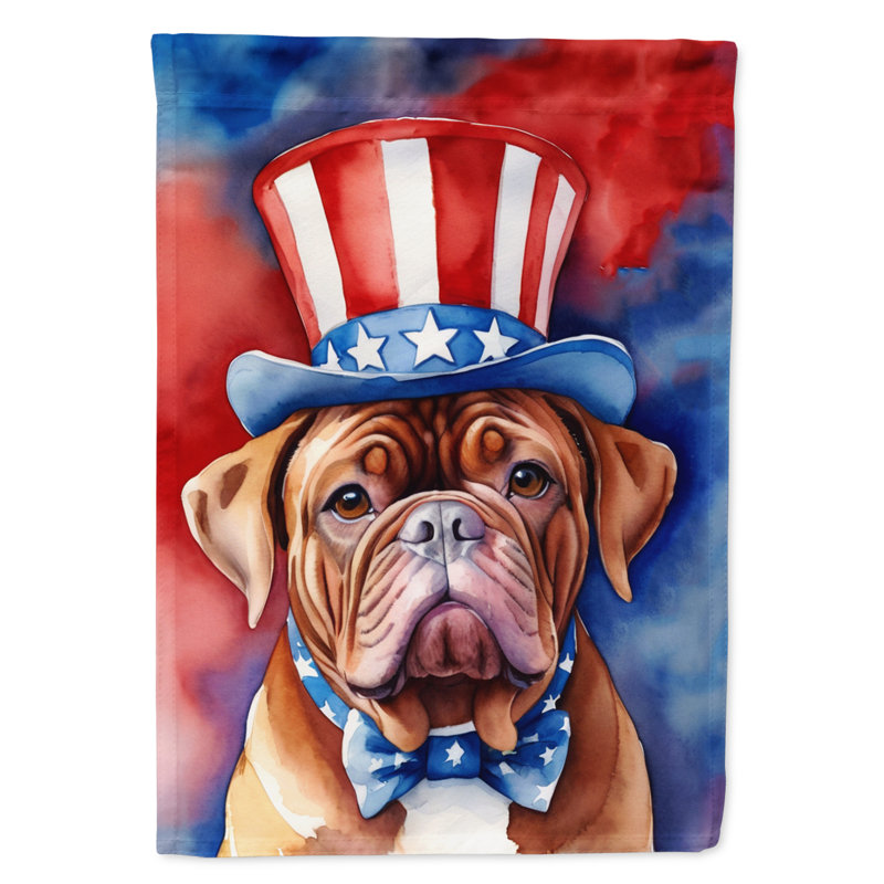 Drapeau patriotique du jardin américain, Dogue de Bordeaux