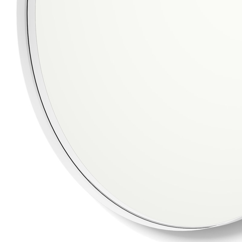 Miroir d'appoint Cele, 24" X 24", Blanc