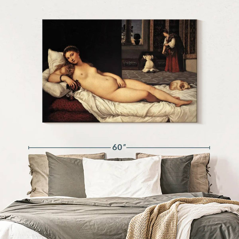 Vénus d'Urbino, H 34 po x l 51 po