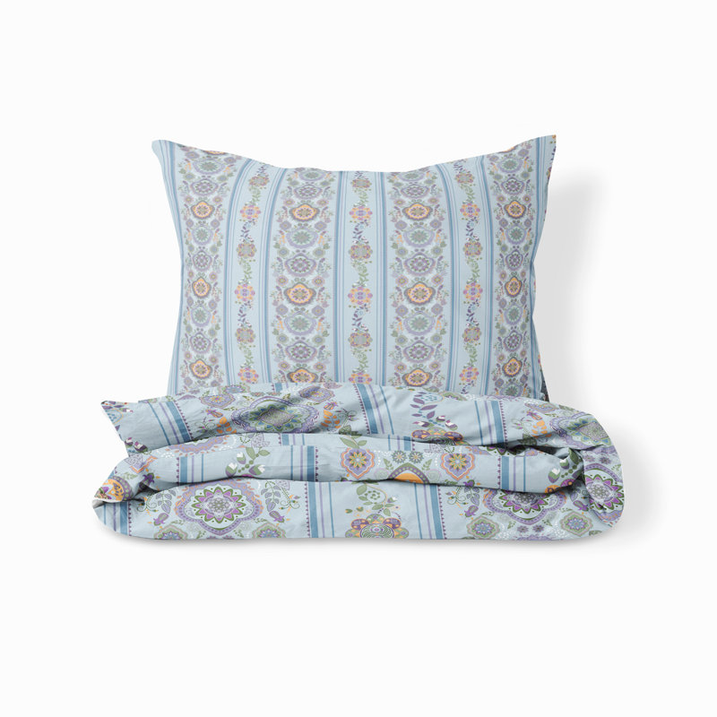 Abstract Duvet Cover, King Duvet Cover + 2 King Shams