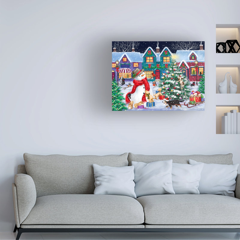 Art sur toile, rouleau, H 14 po x l 19 po