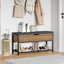 Ahzari Faux Leather Upholstered Storage Bench