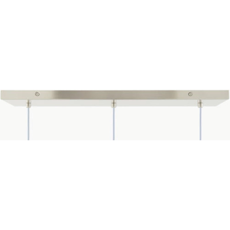 Lustre Schwartz, 11'' H X 39'' W X 11'' D, Bleu
