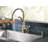 Moen Nolia Single Handle Pre-Rinse Spring Pulldown Kitchen Faucet-83462607