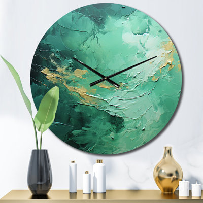 Chakela - Abstract Landscape Wall Clock