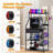 3D Printer Stand with Removable & Lockable Wheels, AC/USB Ports, and Ample Storage- Modern Design for Home, Office, or Studio-114655398